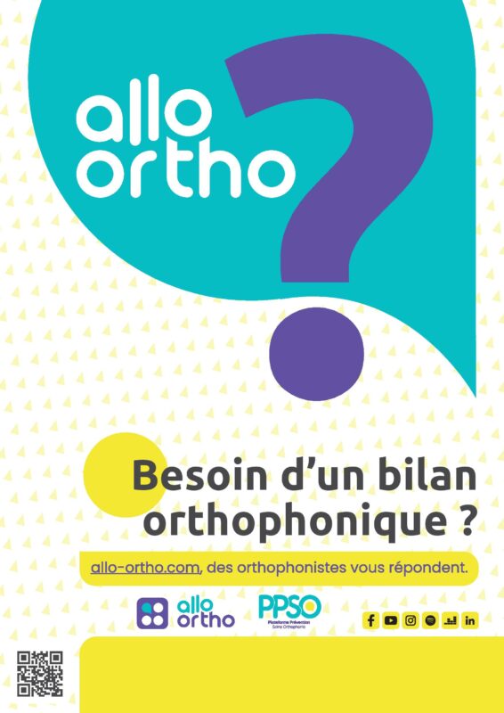 Allo Ortho? Besoin d'un bilan orthophonique?